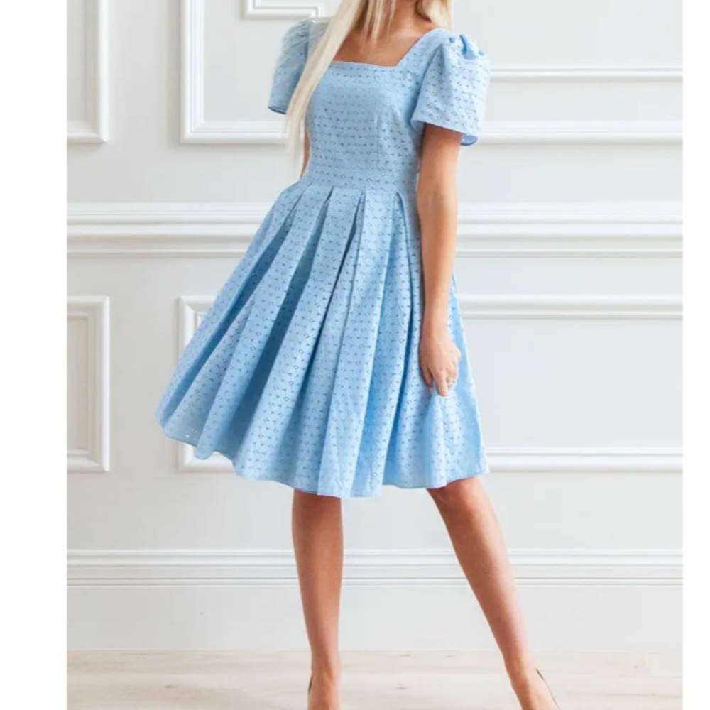 Rachel Parcell Lace Fit & Flare Dress